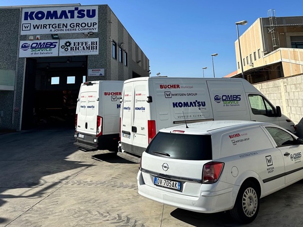 OMBS Service di Boi Salvatore- OFFICINA MECCANICA VEICOLI INDUSTRIALI A CAGLIARI E IN SARDEGNA - Bucher Municipal, Wirtgen Group JOHN DEERE, Komatsu